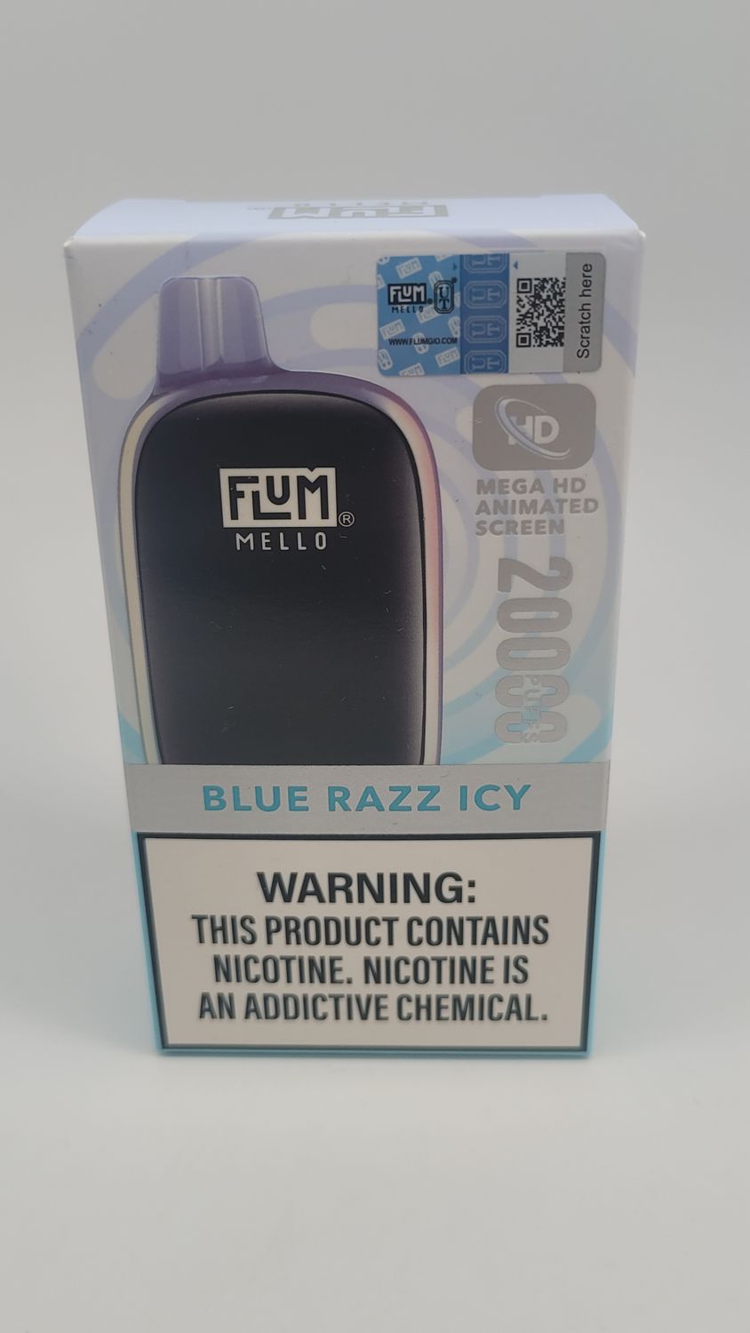 Flum Mello 20k Blue Razz Icy