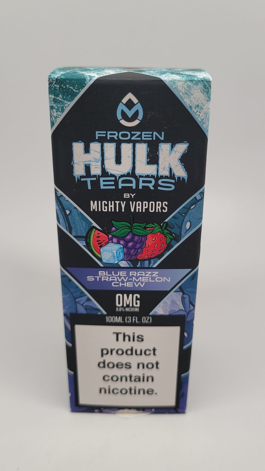 Mighty Vapors 100ml Frozen Blue Razz Straw Melon Chew