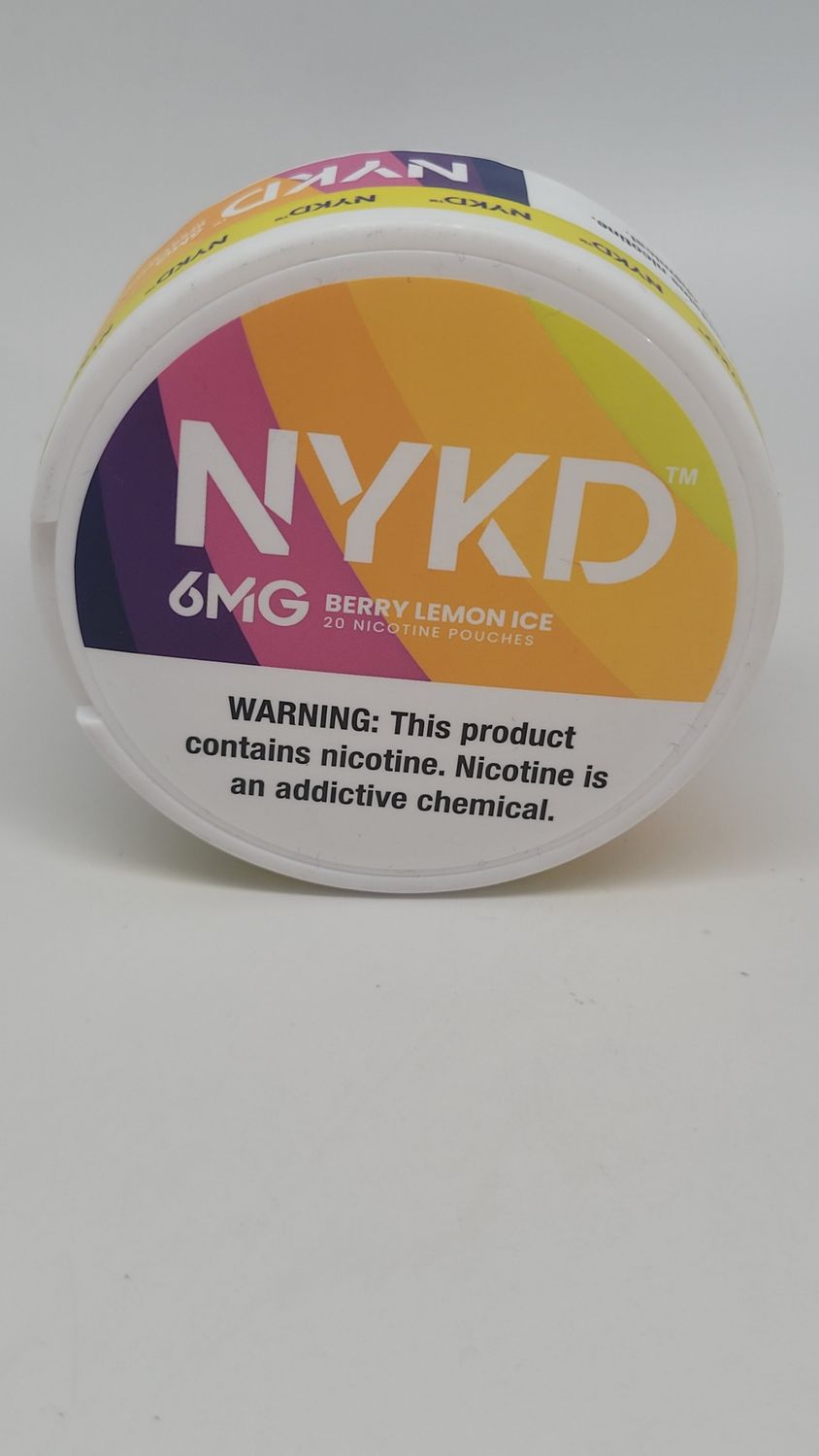 Nykd nicotine pouches Berry Lemon Ice