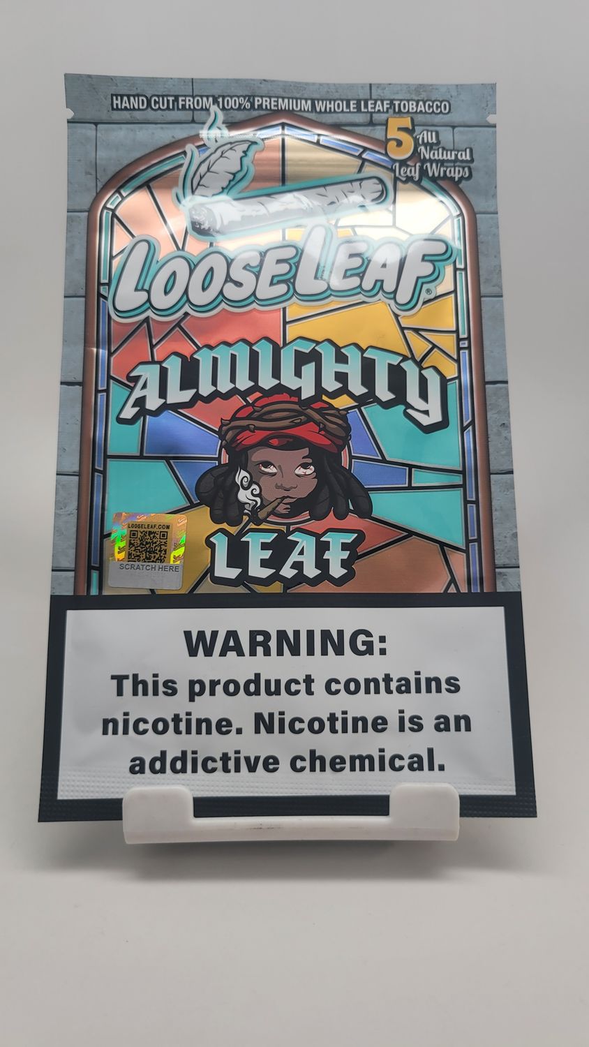 Loose Leaf 5pk wraps Almighty Leaf