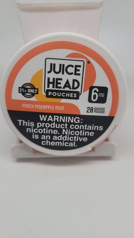 Juice Head Pouches Peach Pineapple Mint