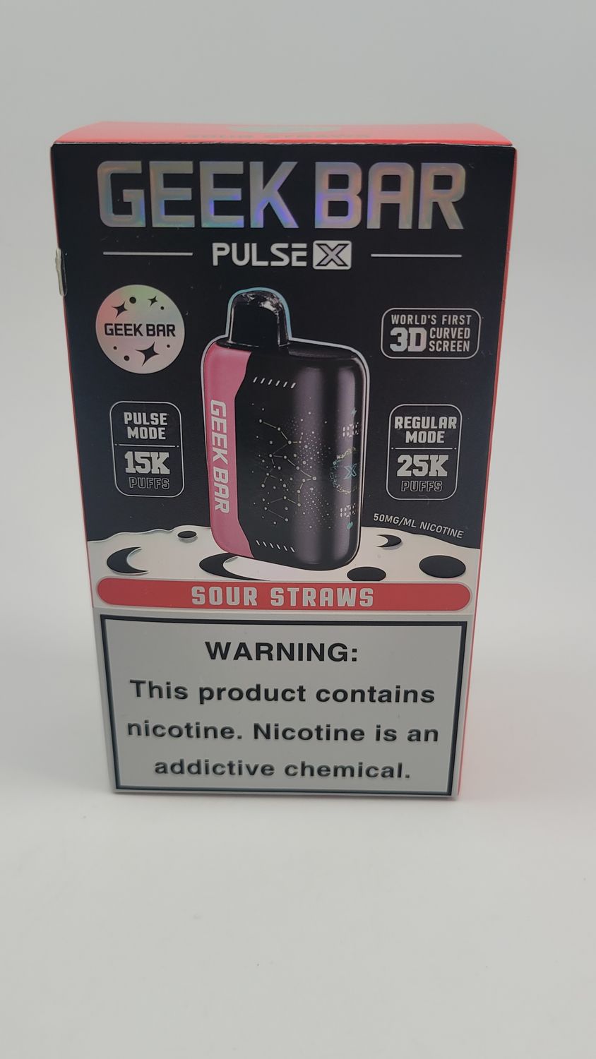 Geekbar Pulse X 25k Sour Straws