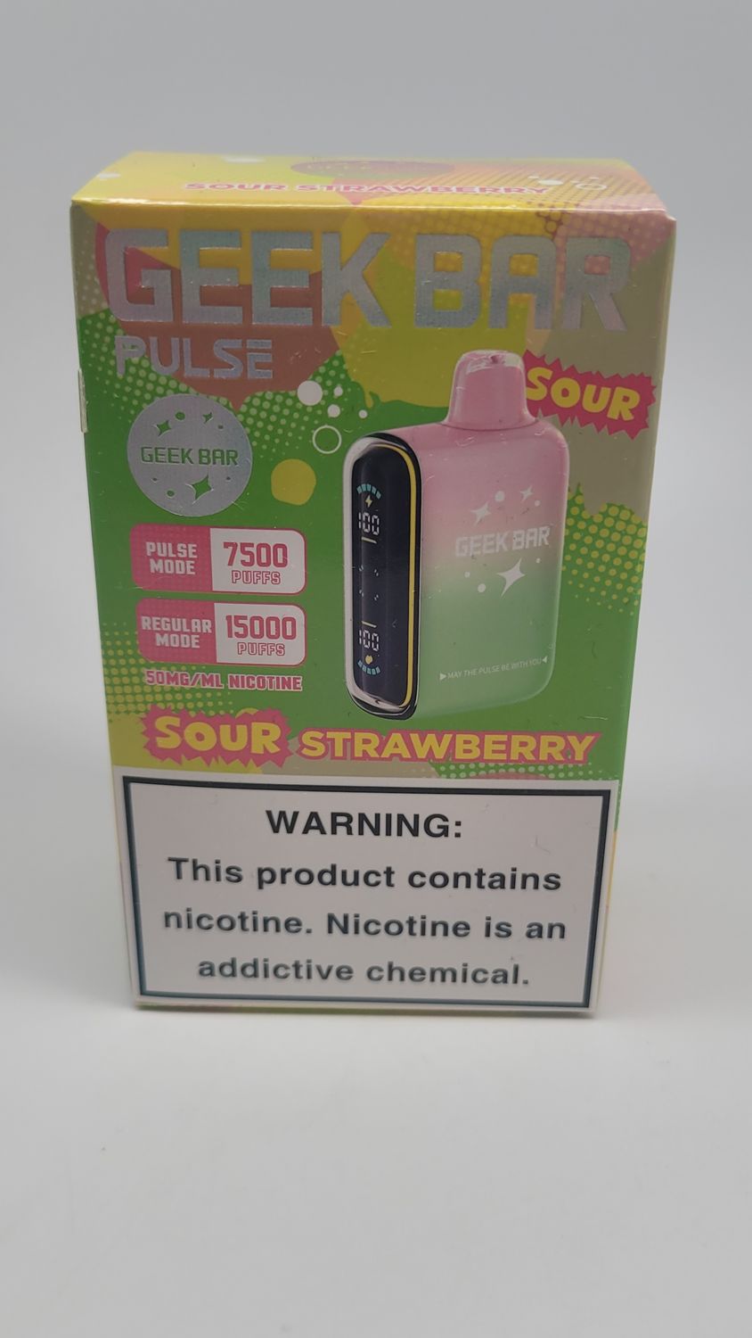 Geek Bar Pulse Sour Strawberry