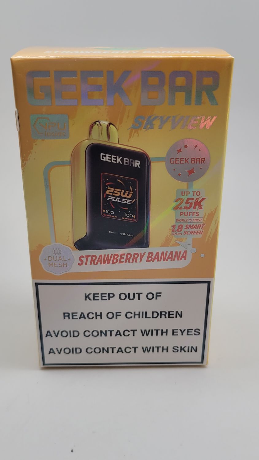 Geek Bar Skyview  25k Strawberry Banana