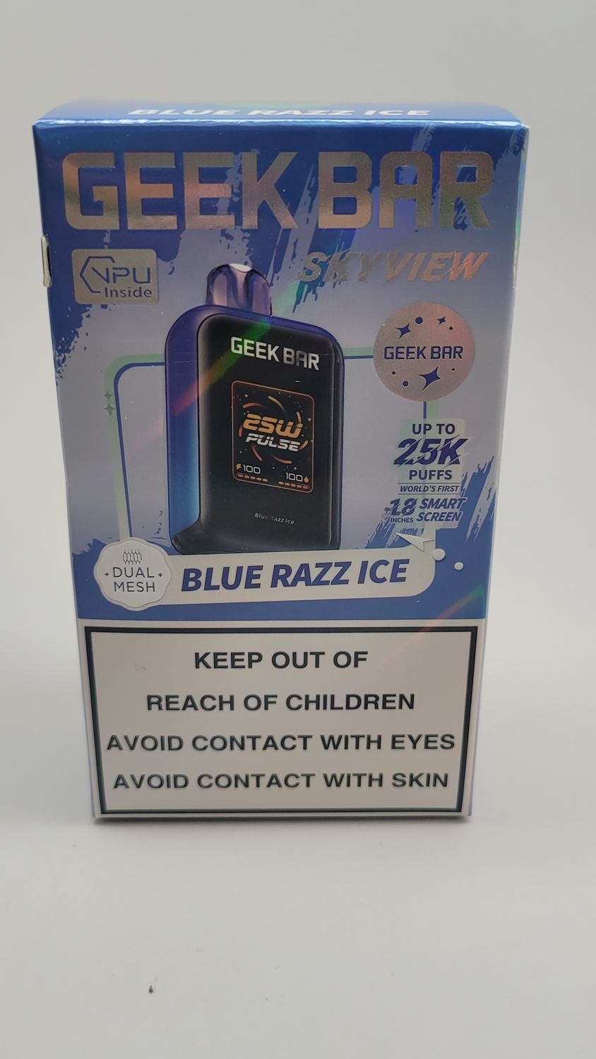 Geek Bar Skyview  25k Blue Razz Ice