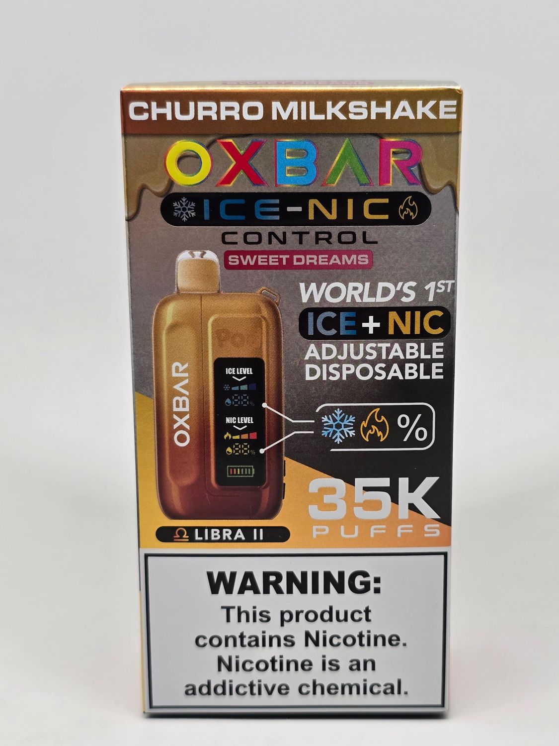 Pod Juice Oxbar 35k Disposable Churro Milkshake