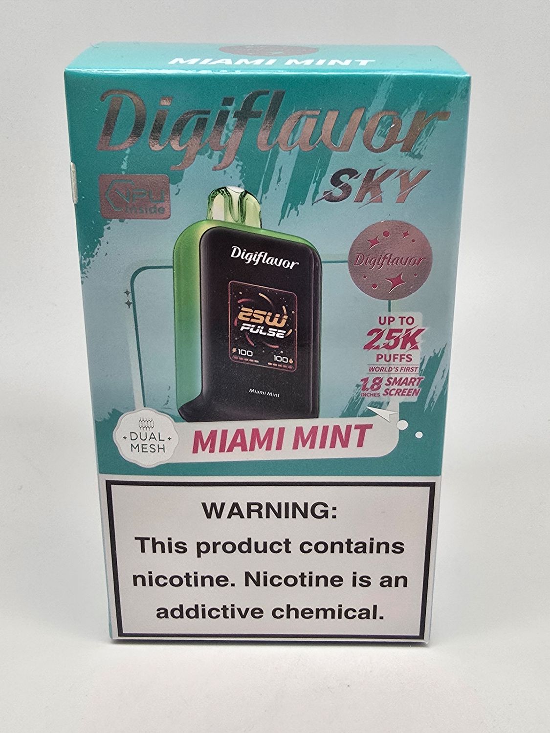 Geek Bar Skyview  25k Miami Mint