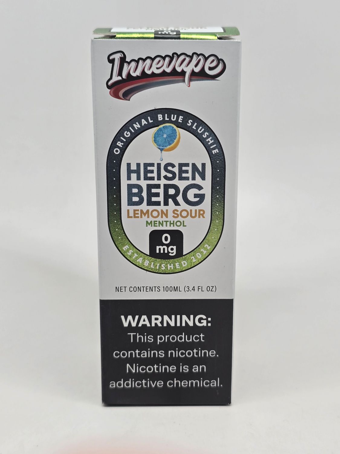 Innevape 100ml Heisenberg Lemon Sour Menthol