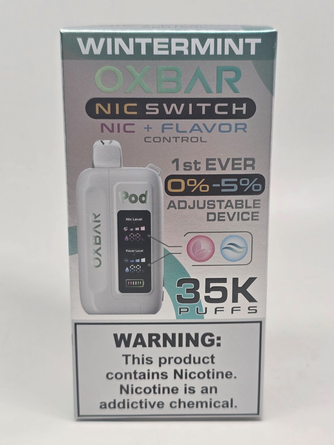 Pod Juice Oxbar 35k Nic Switch Wintermint