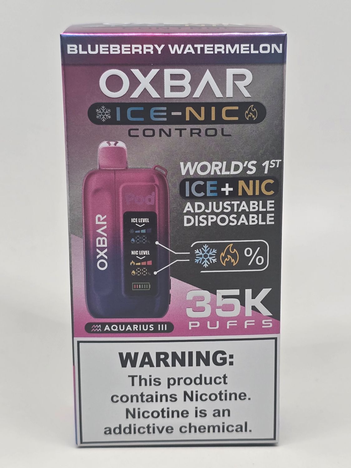 Pod Juice Oxbar 35k Disposable Blueberry Watermelon