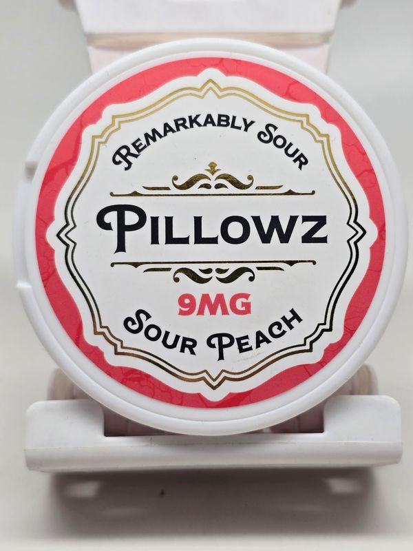 Pillowz Nicotine Pouches Sour Peach