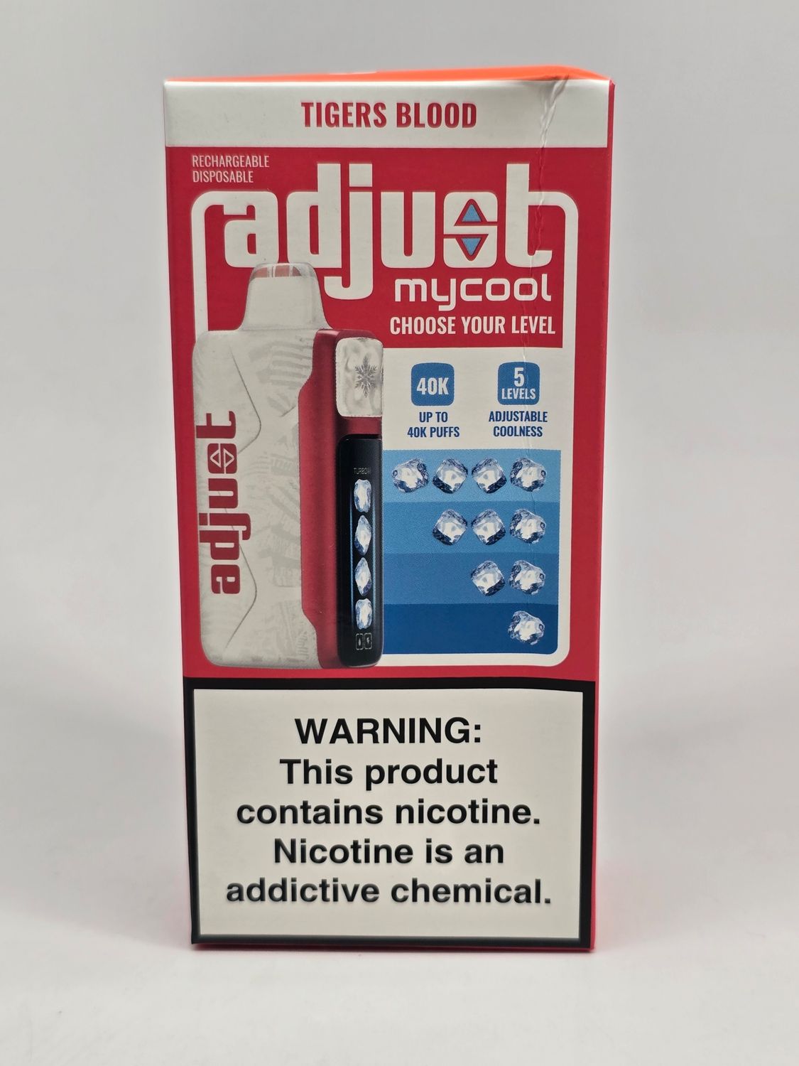 Adjust My Cool Disposable 40K Tigers Blood