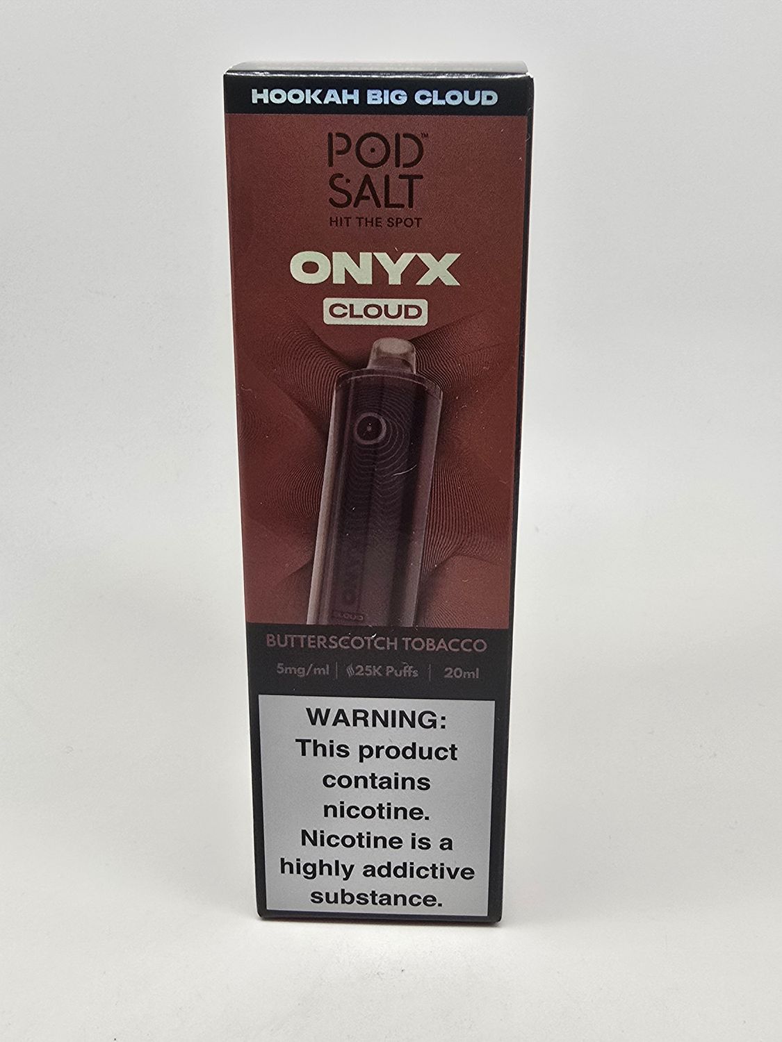 Onyx Cloud Disposable 25k Butterscotch Tobacco