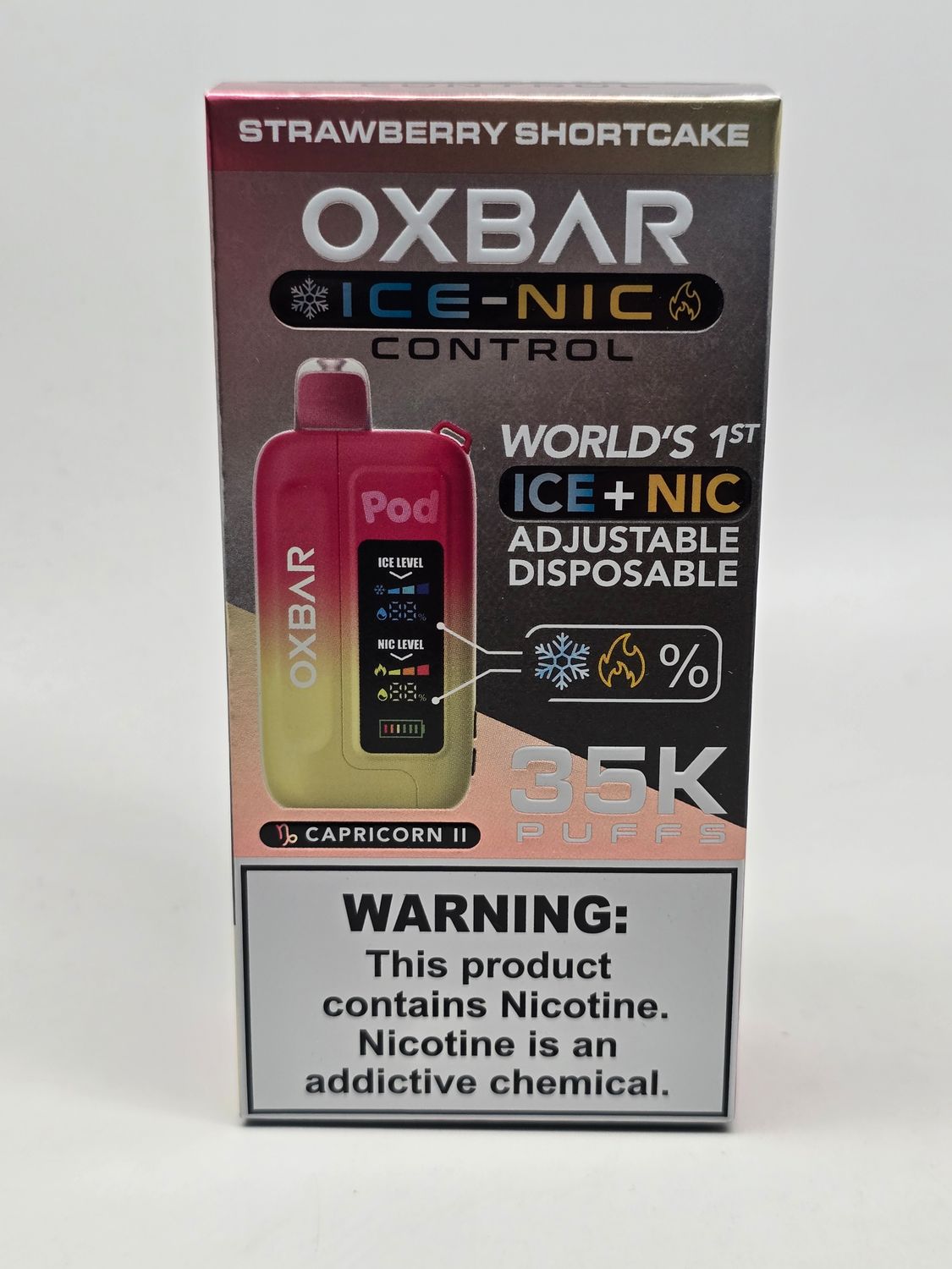 Pod Juice Oxbar 35k Disposable Strawberry Shortcake