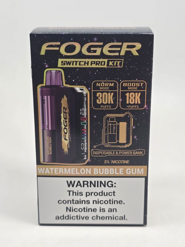 Foger Switch Pro Disposable Watermelon Bubble Gum