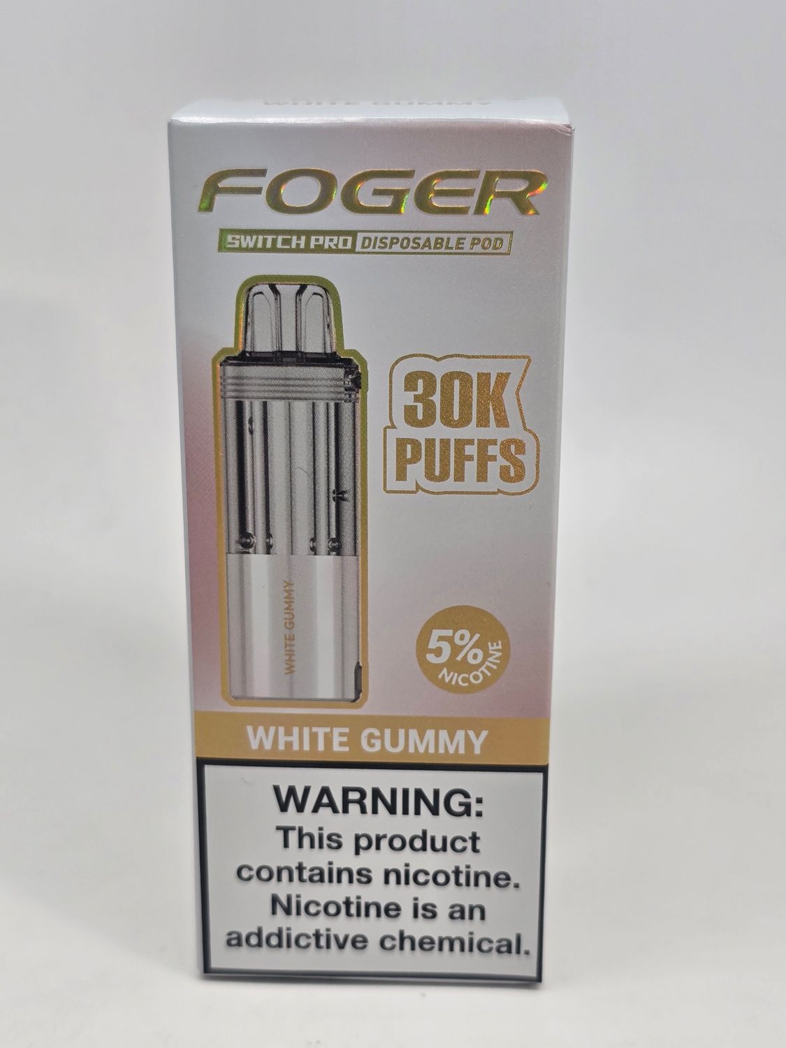 Foger Switch Pro Disposable (POD ONLY) White Gummy