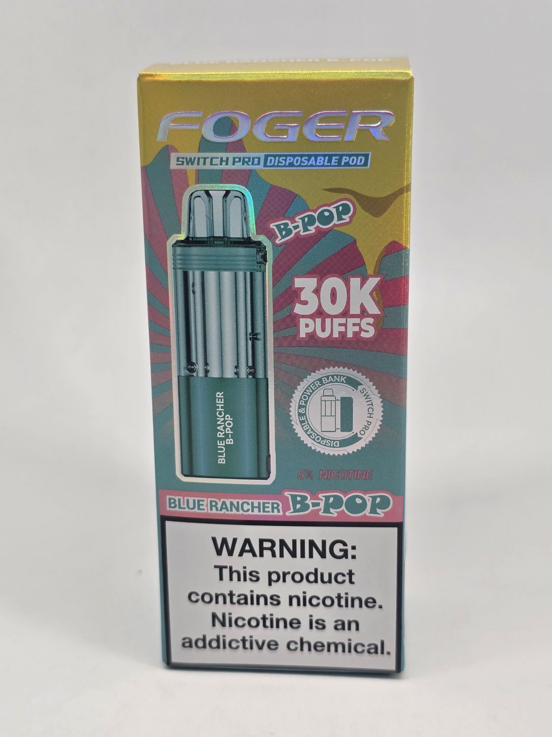 Foger Switch Pro Disposable (POD ONLY) Blue Rancher B-pop