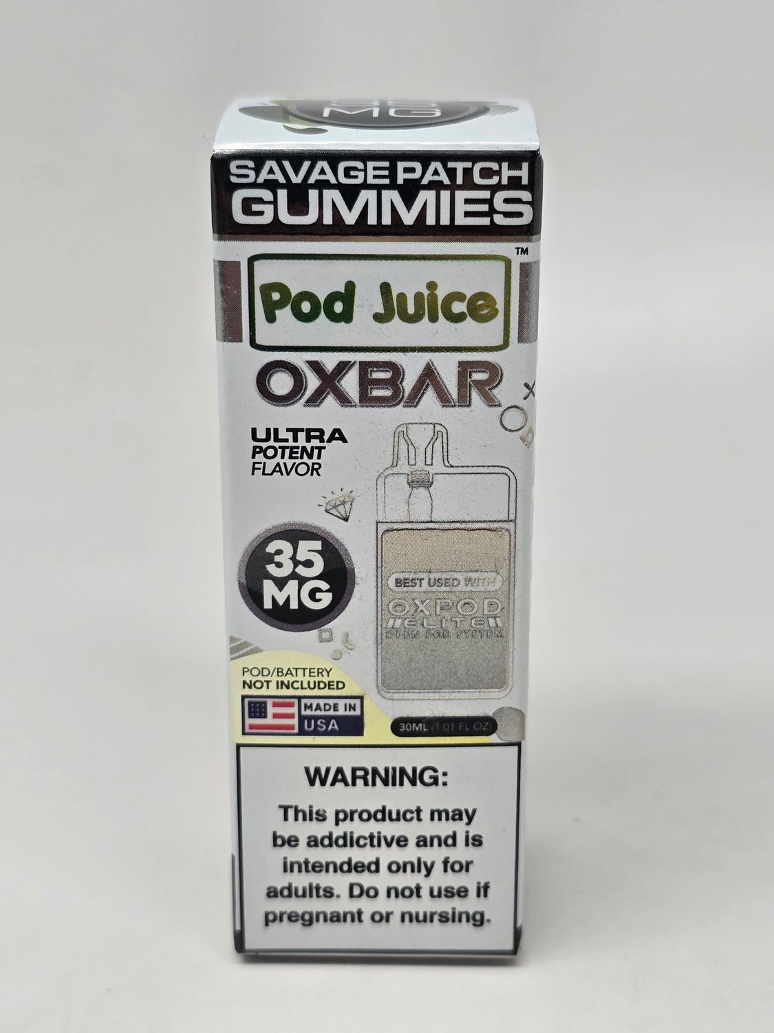 Pod Juice Salt 30ml Savage Patch Gummies