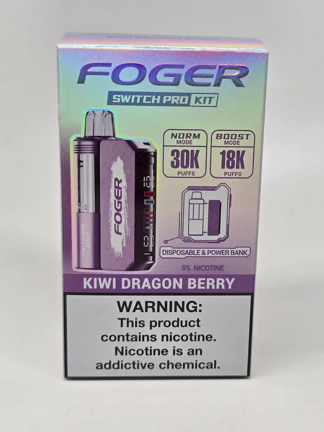 Foger Switch Pro Disposable Kiwi Dragon Berry