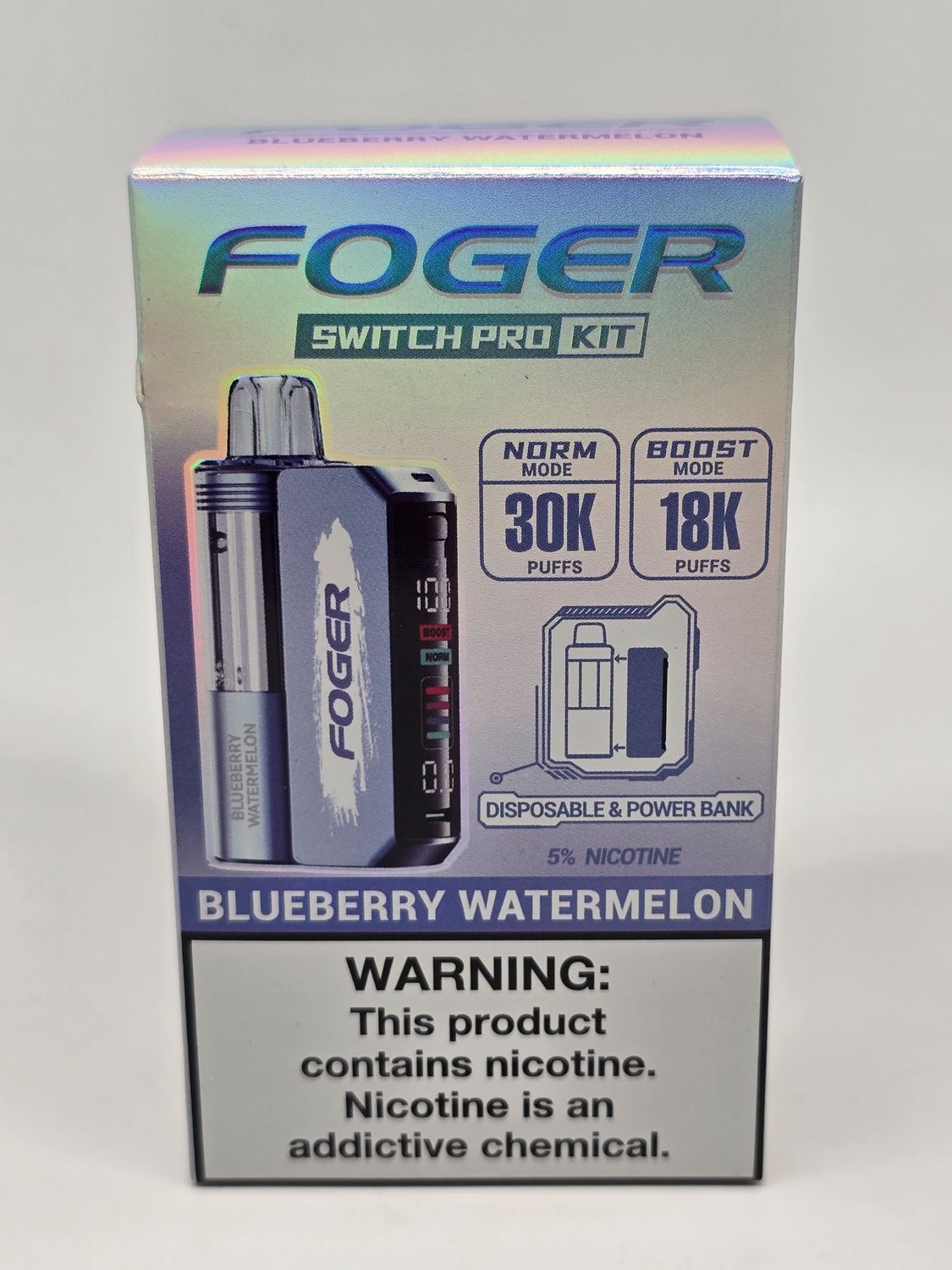 Foger Switch Pro Disposable Blueberry Watermelon
