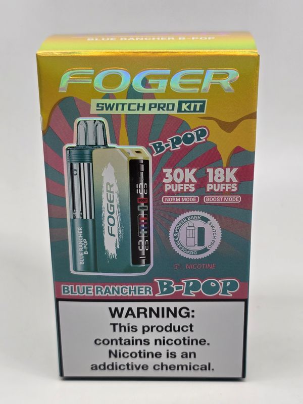 Foger Switch Pro Disposable Blue Rancher B-Pop