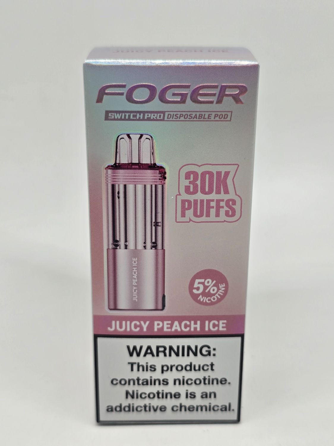 Foger Switch Pro Disposable (POD ONLY) Juicy Peach ice