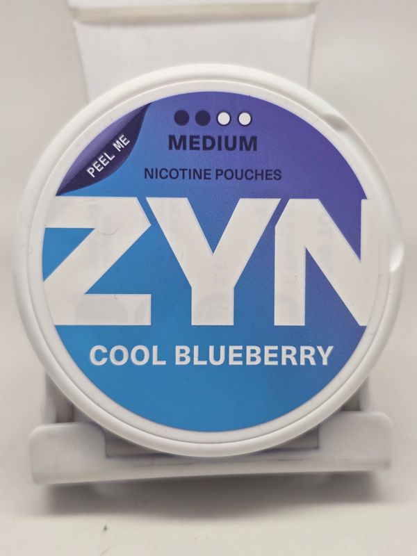 Zyn Nicotine Pouches (EU edition) 20ct Cool Blueberry