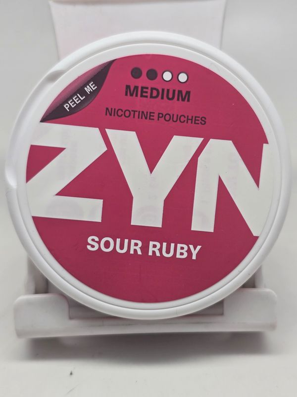 Zyn Nicotine Pouches (EU edition) 20ct Sour Ruby