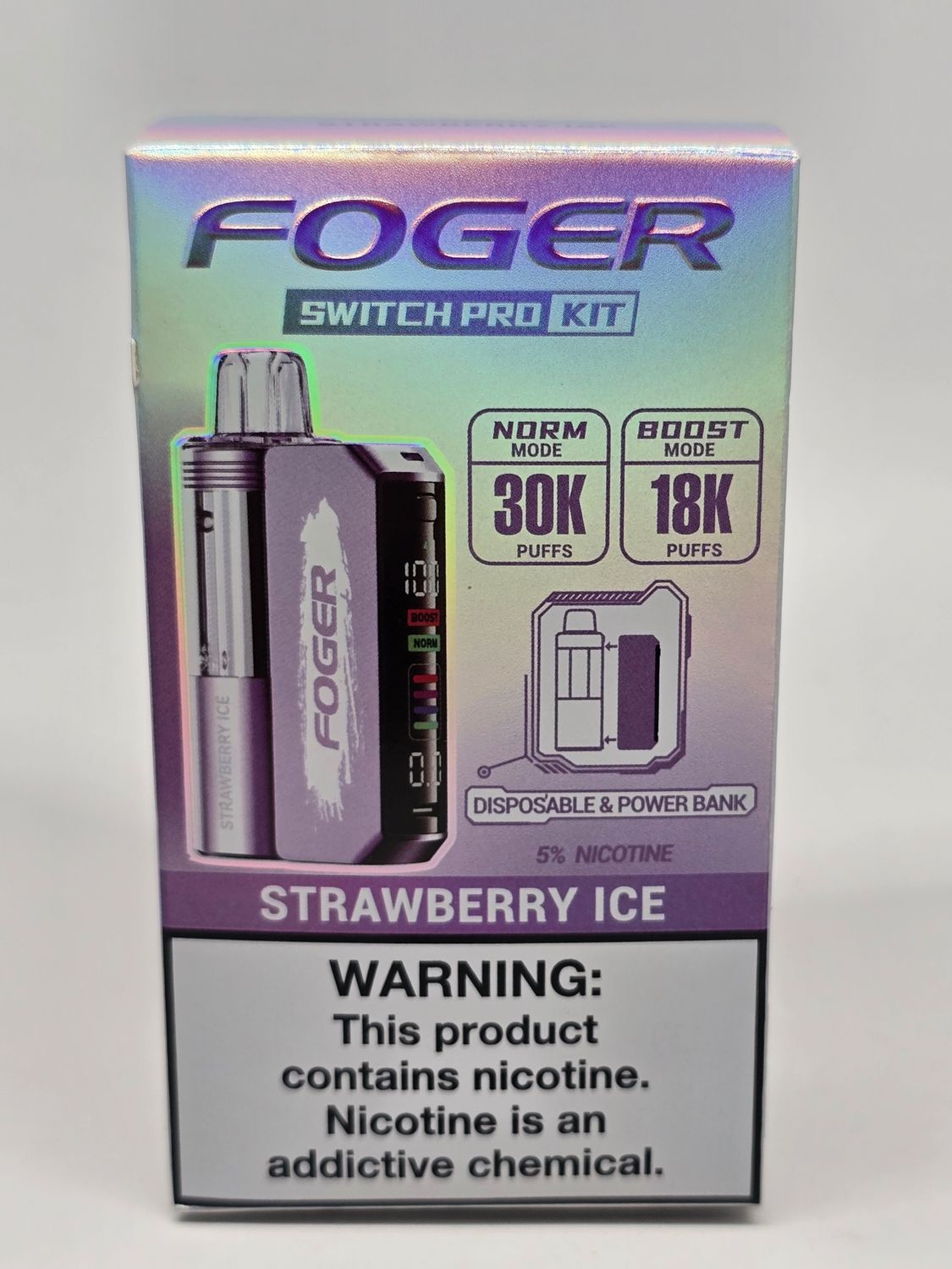 Foger Switch Pro Disposable Strawberry ice
