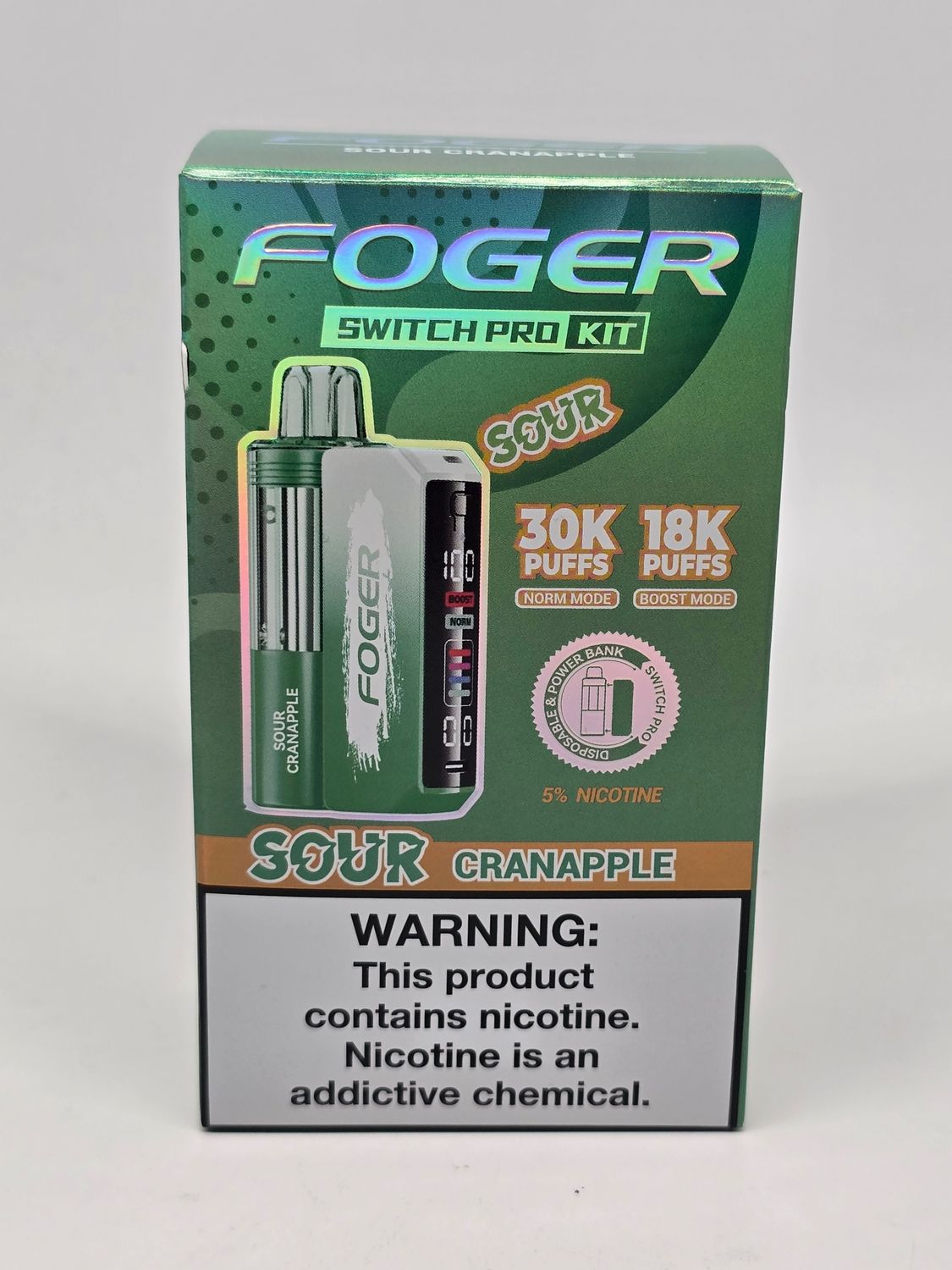Foger Switch Pro Disposable Sour Cranapple