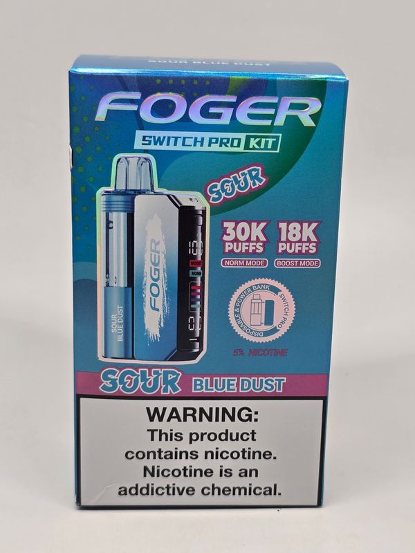 Foger Switch Pro Disposable Sour Blue Dust