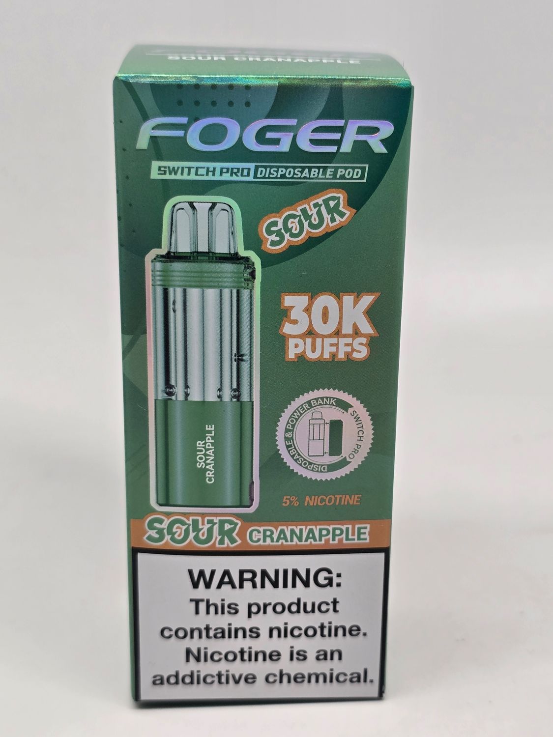 Foger Switch Pro Disposable (POD ONLY) Sour Cranapple
