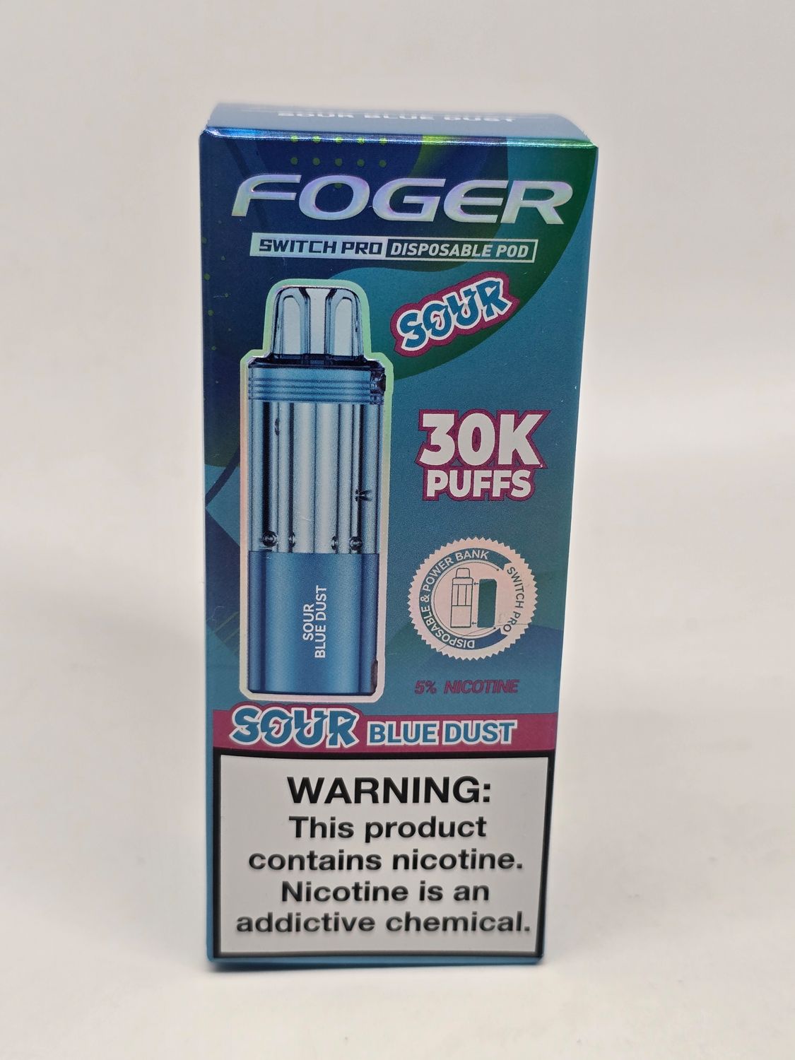 Foger Switch Pro Disposable (POD ONLY) Sour Blue Dust
