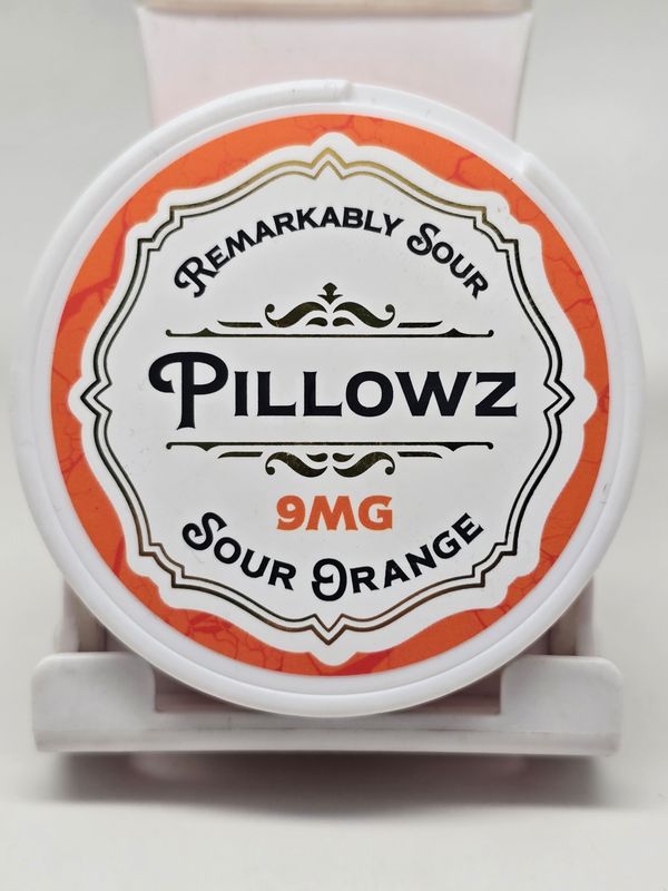 Pillowz Nicotine Pouches Sour Orange Pillowz Nicotine Pouches Sour Orange
