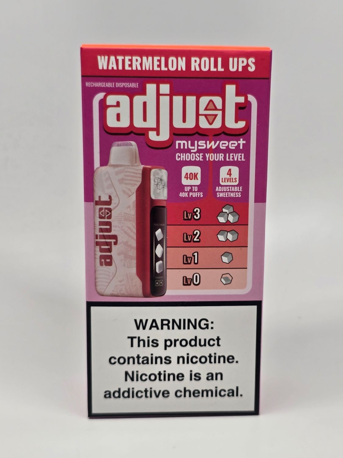 Adjust My Sweet Disposable 40K Watermelon Roll Ups