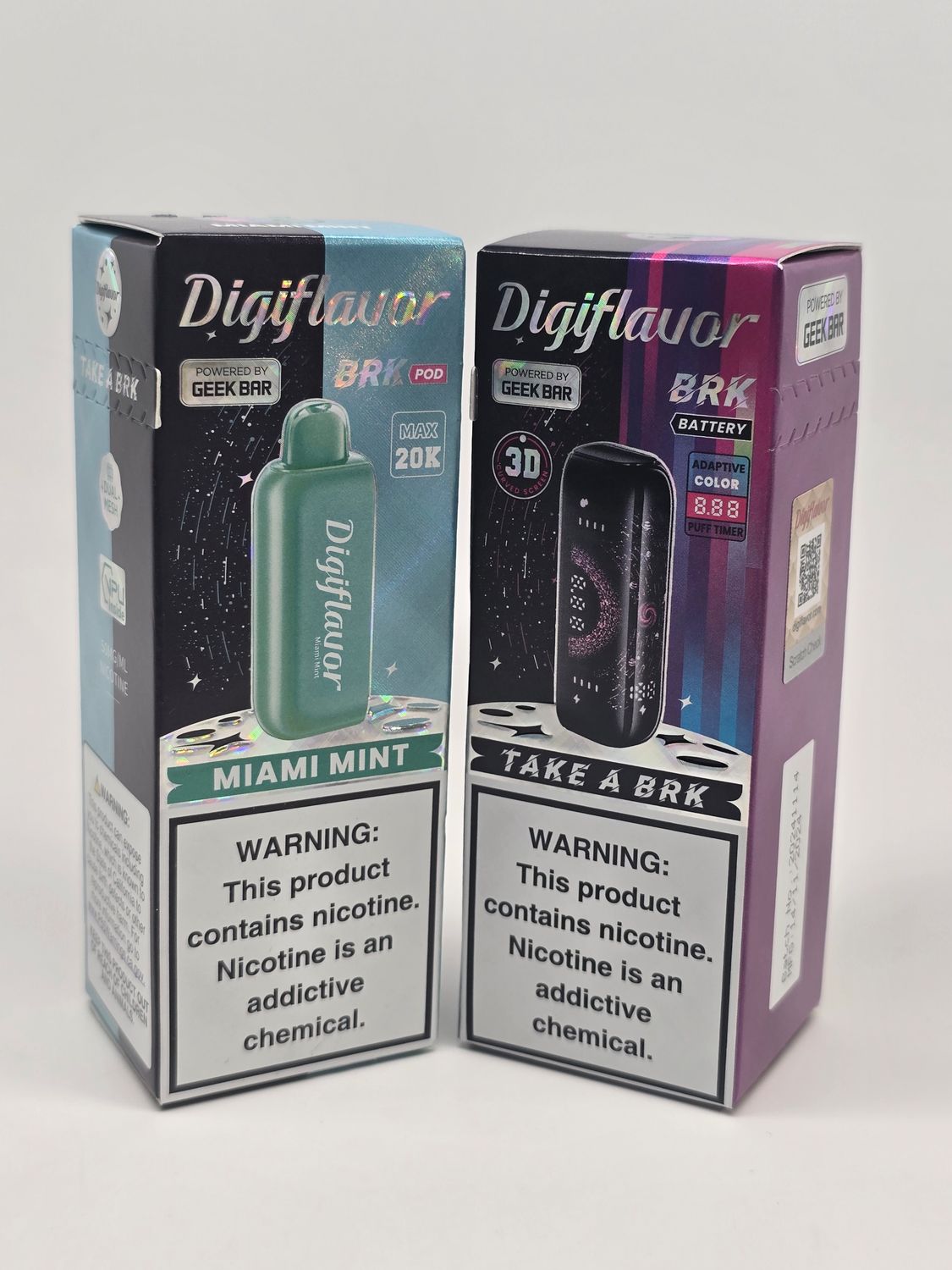 Geek Bar Digiflavor BRK pod W/ Battery Miami Mint