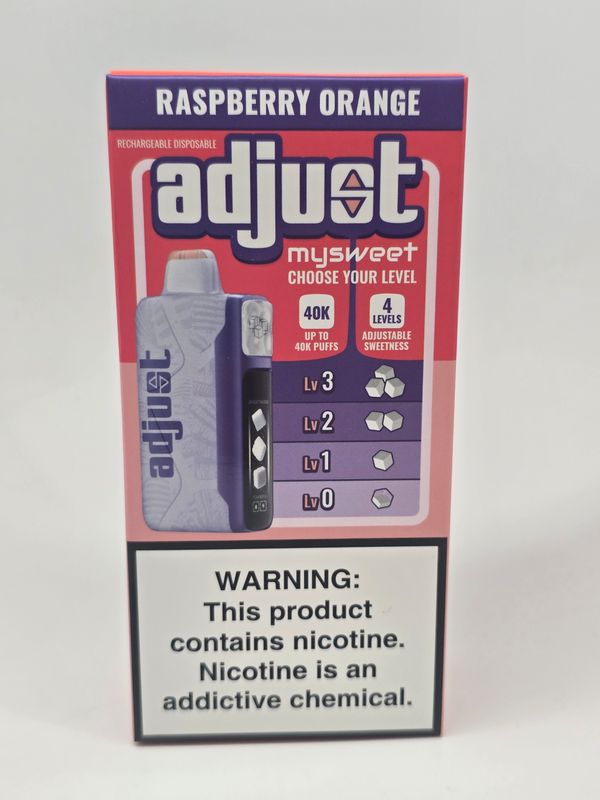 Adjust My Sweet Disposable 40K Raspberry Orange