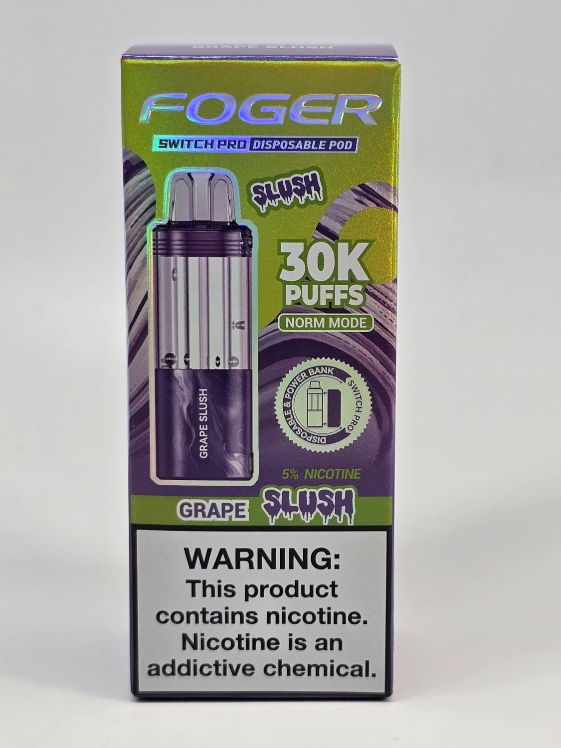 Foger Switch Pro Disposable (POD ONLY) Grape Slush