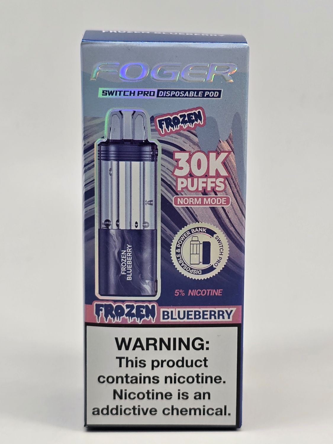 Foger Switch Pro Disposable (POD ONLY) Frozen Blueberry