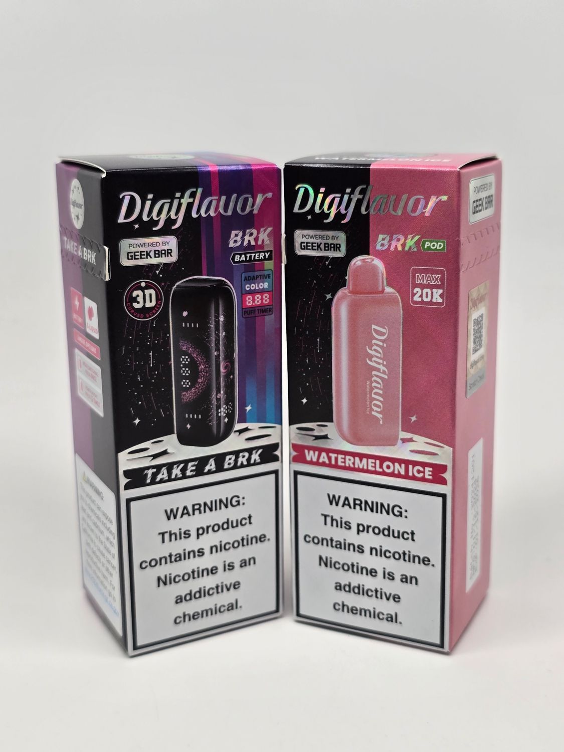 Geek Bar Digiflavor BRK pod W/ Battery Watermelon ice