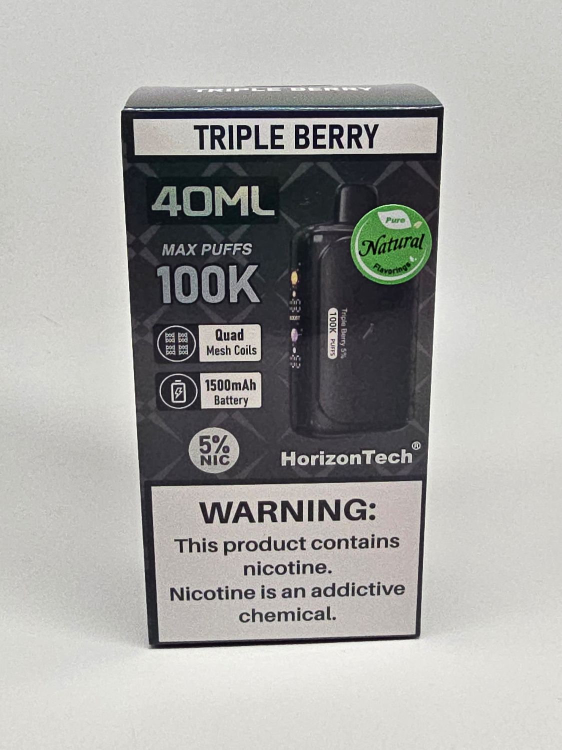 HorizonTech 100K Disposable Triple Berry