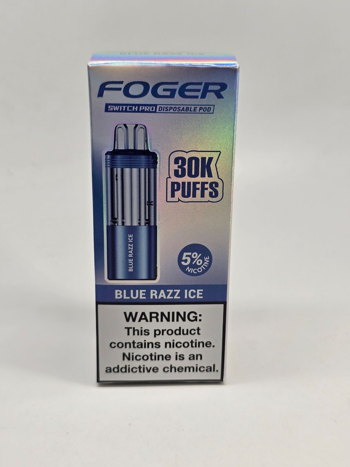 Foger Switch Pro Disposable (POD ONLY) Blue Razz ice
