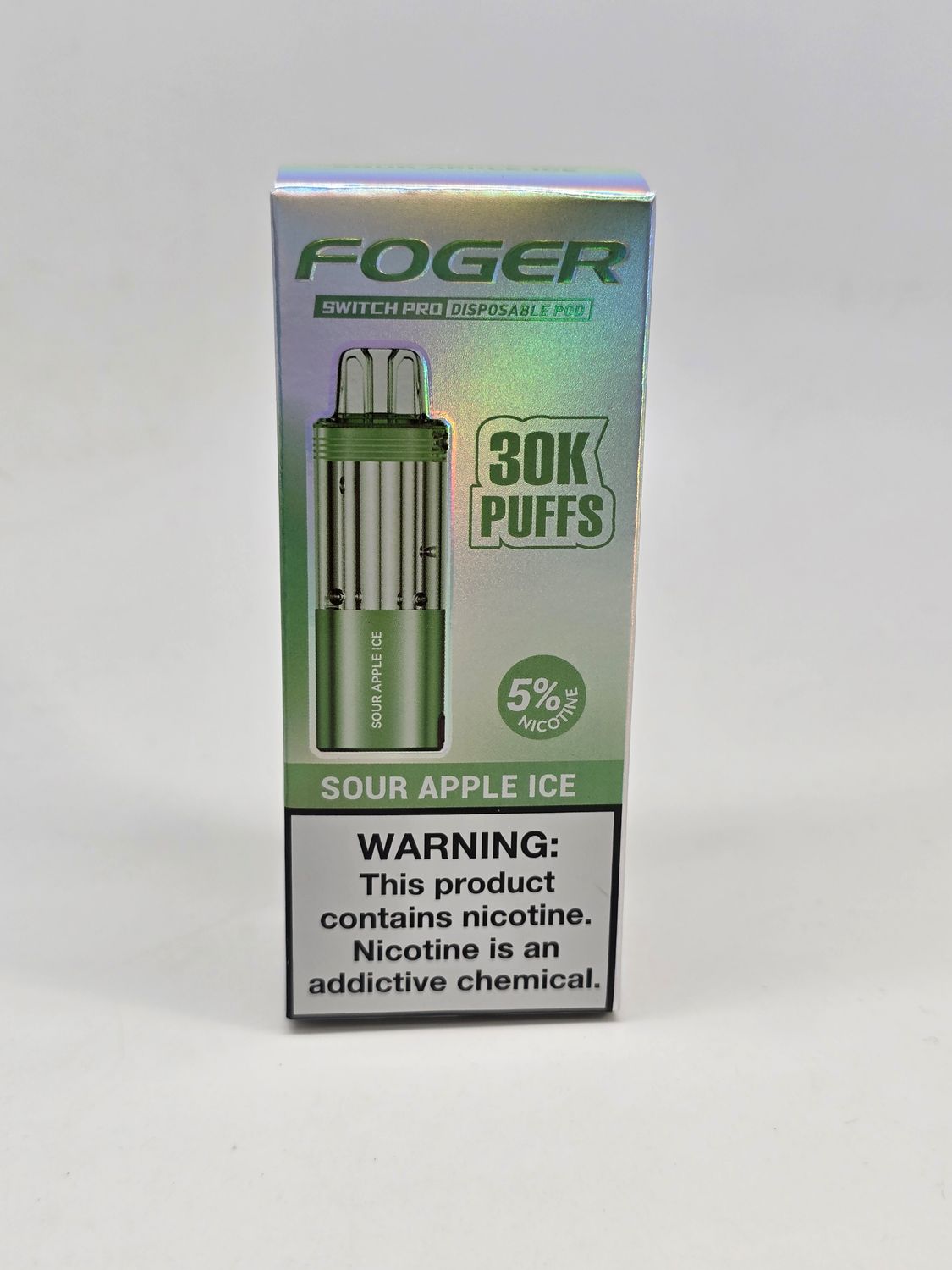 Foger Switch Pro Disposable (POD ONLY) Sour Apple Ice
