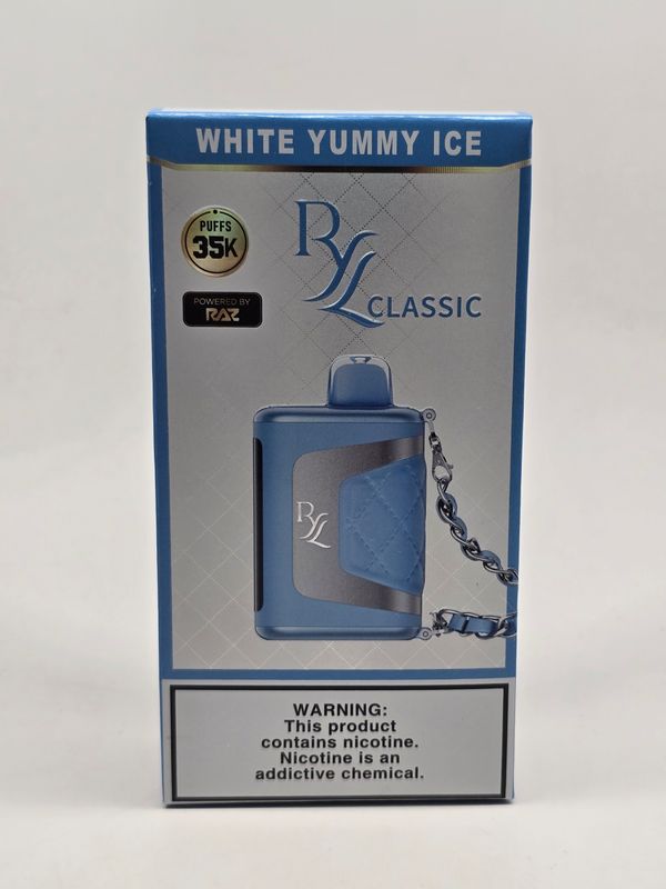 RYL Classic Disposable by Raz 35K White Yummy Ice