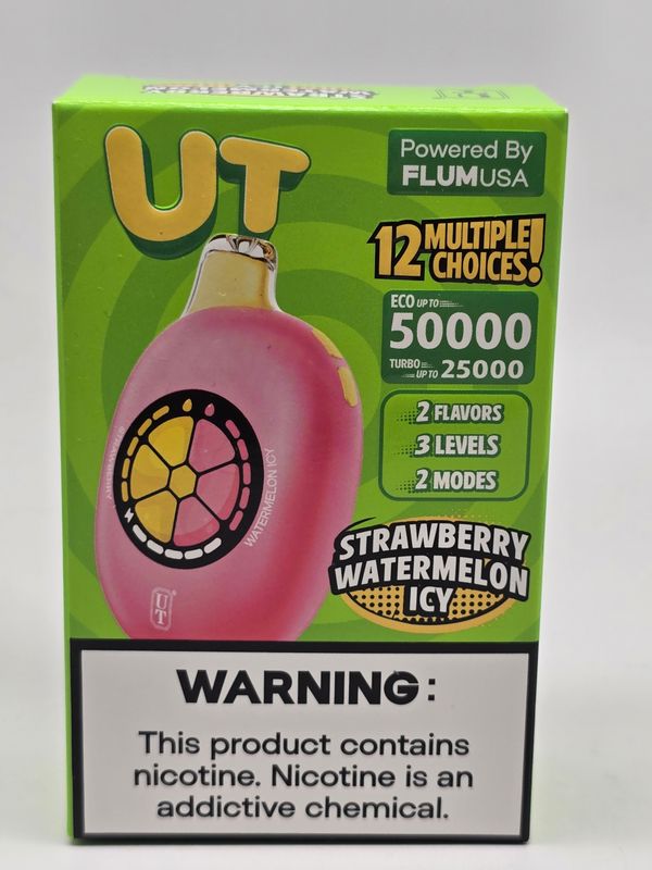 UTbar Disposable 50k Strawberry Watermelon Icy