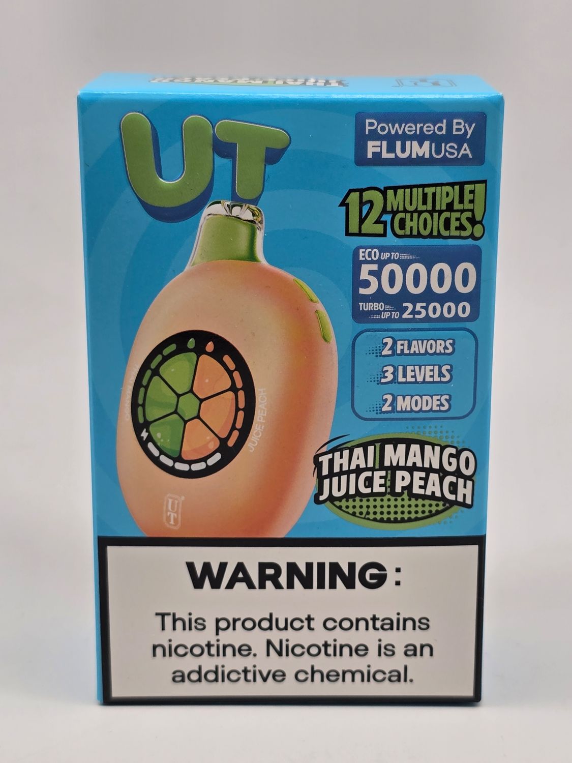 UTbar Disposable 50k Thai Mango Juice Peach