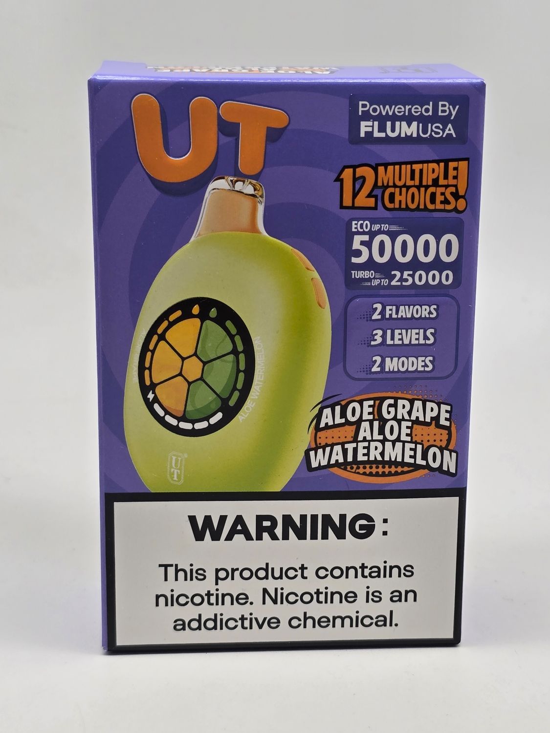 UTbar Disposable 50k Aloe Grape Aloe Watermelon