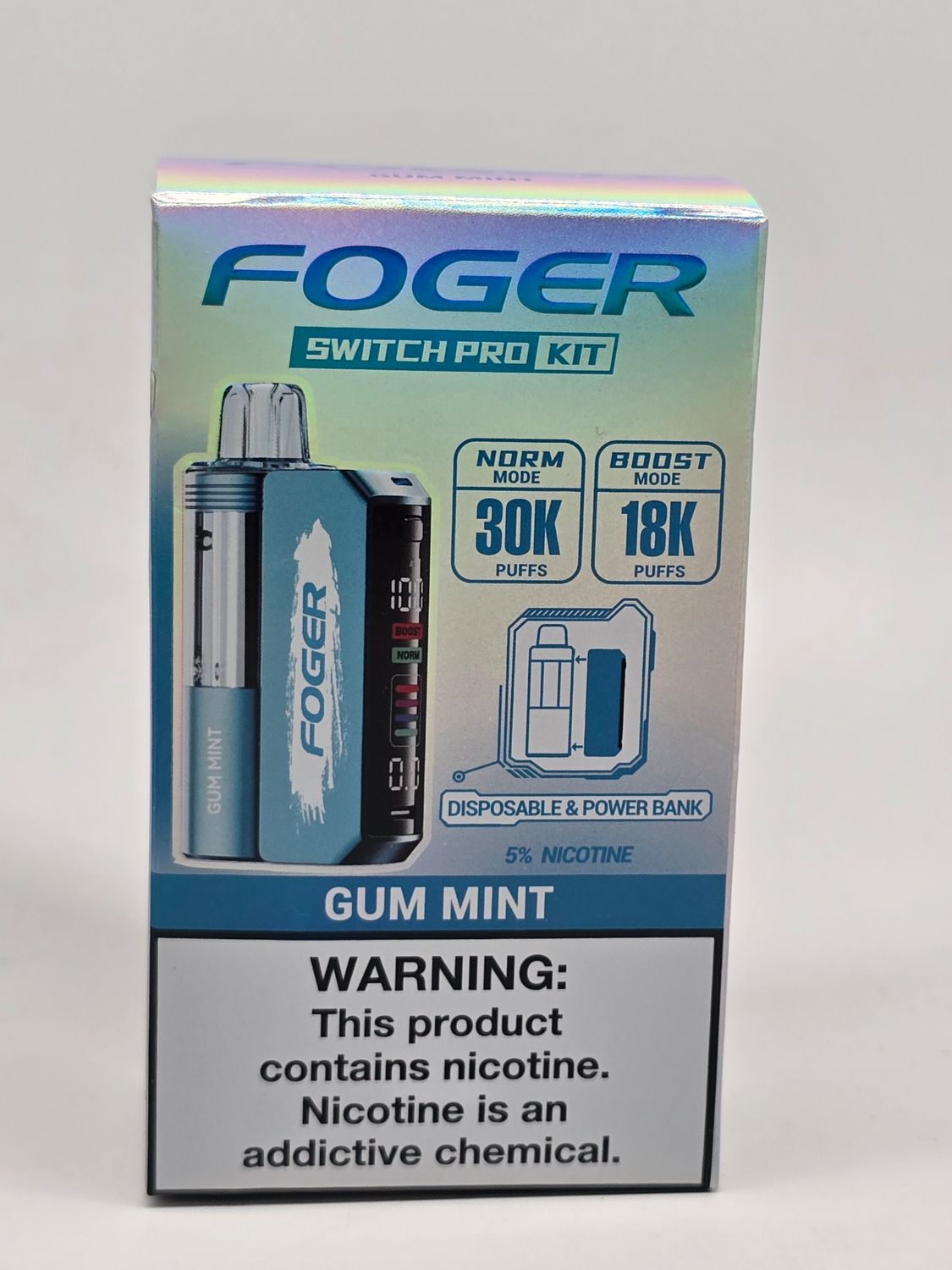 Foger Switch Pro Disposable Gum Mint