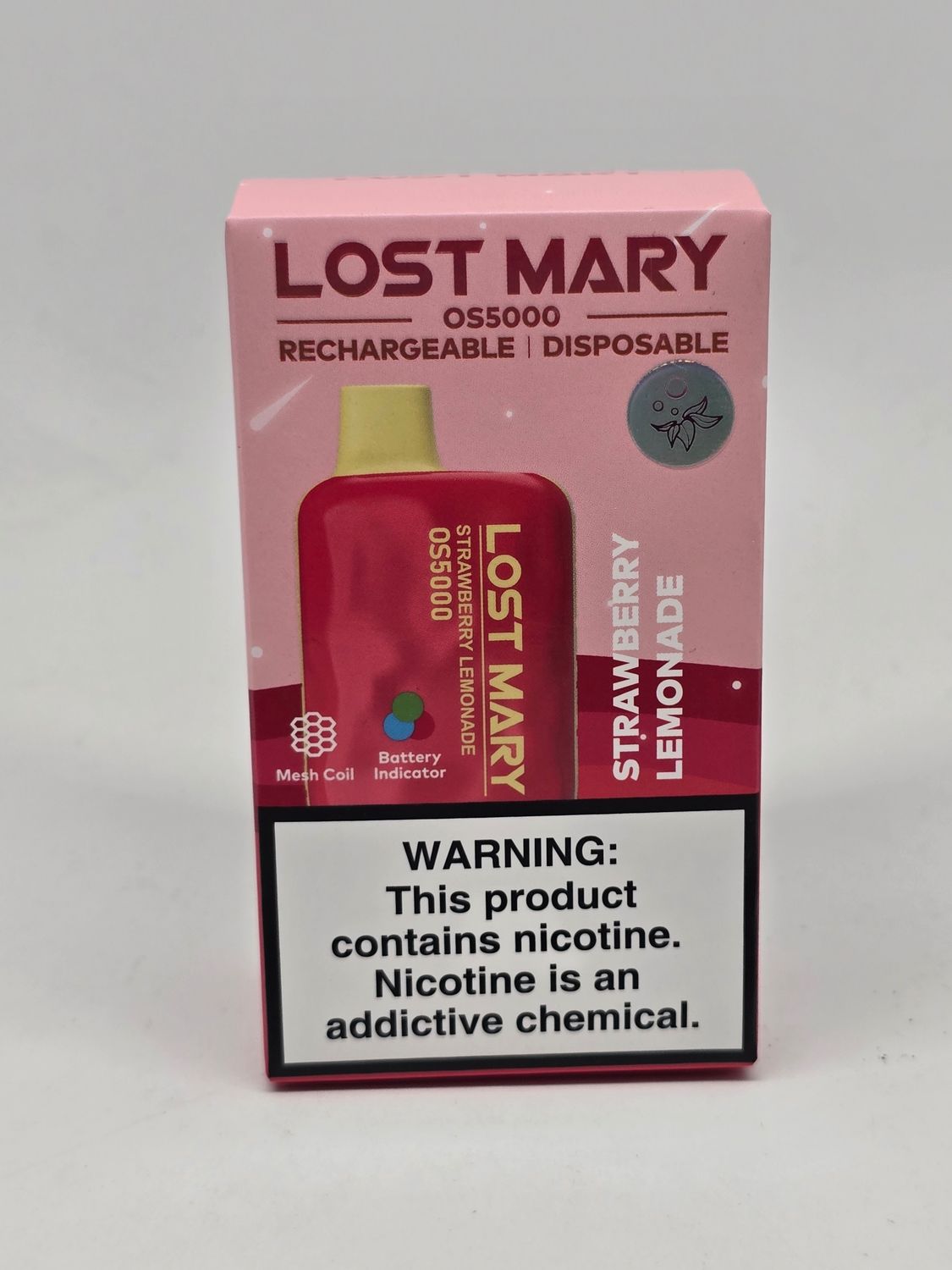 ElfBar Lost Mary Strawberry Lemonade