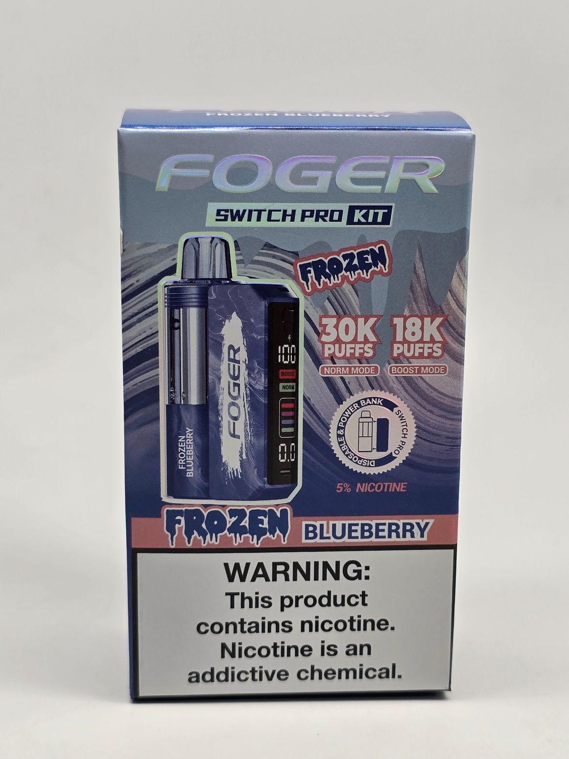 Foger Switch Pro Disposable Frozen Blueberry